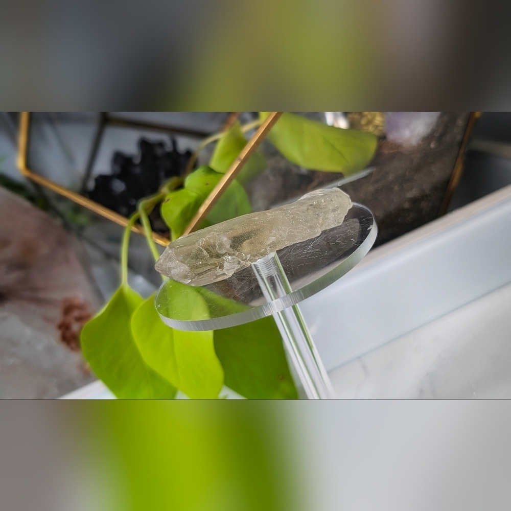 Lemon Smokey Quartz Crystal